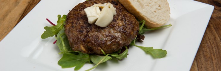 italiaanse hamburger-mozzarella