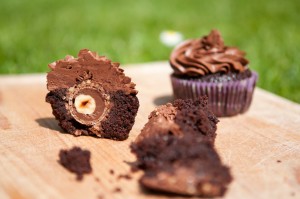 cupcake nutella