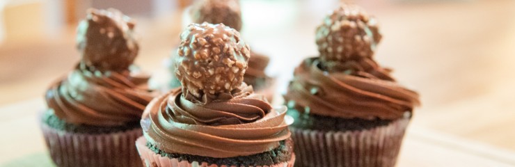 cupcake topping ferrero rocher